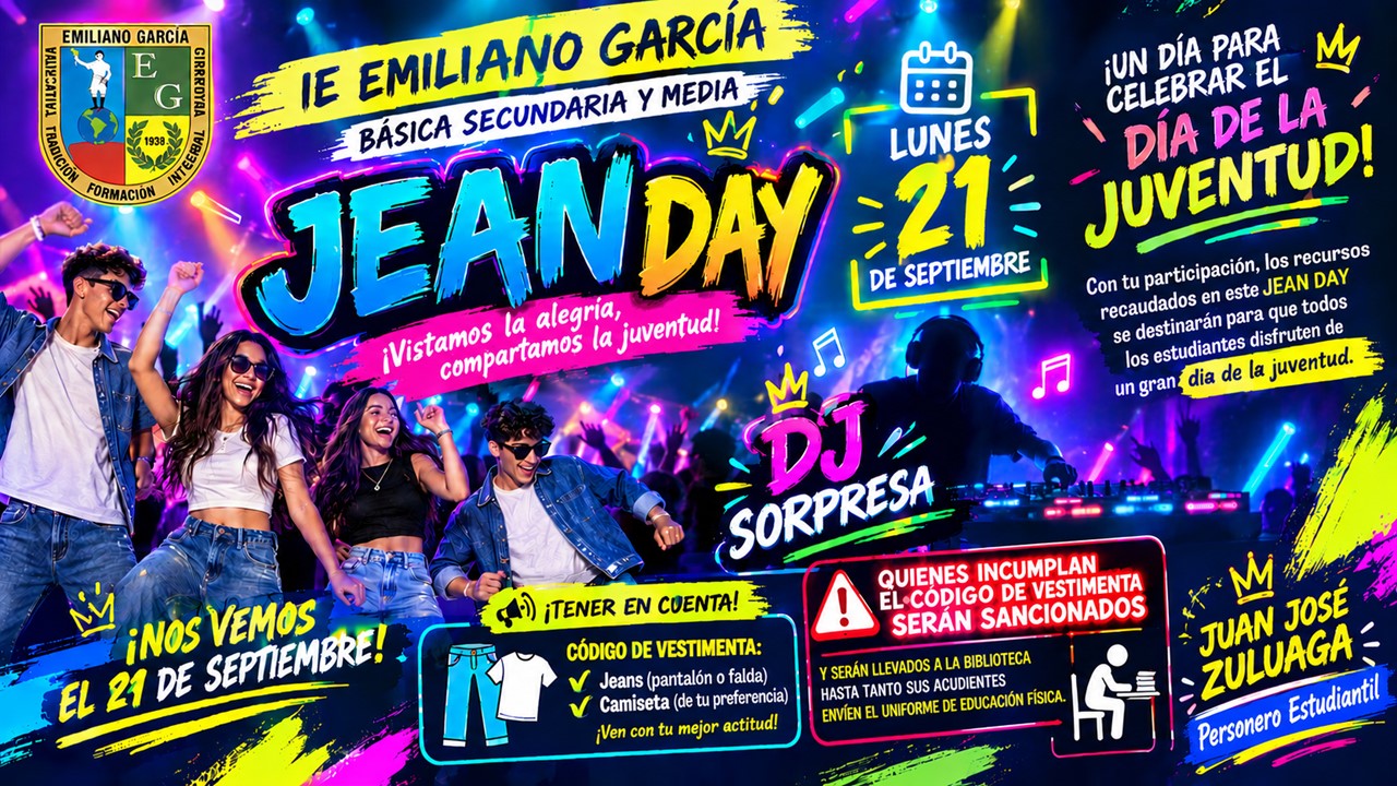 JUAN JOSÉ ZULUAGA Personero Estudiantil
